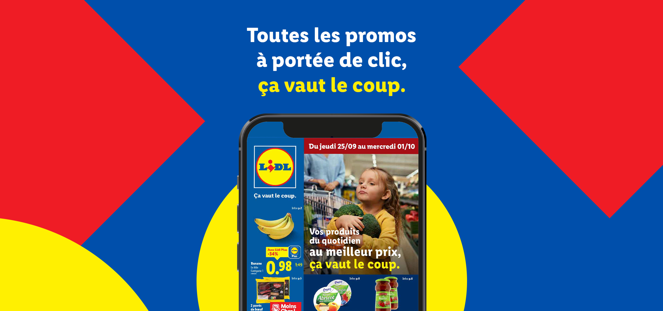 Toutes les promos à portée de clic, ça vaut le coup.
