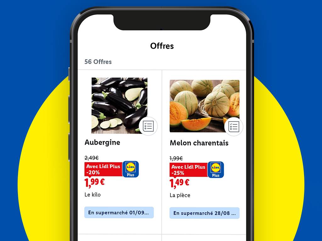 Des OFFRES exclusives appliquées directement après le scan de la carte.