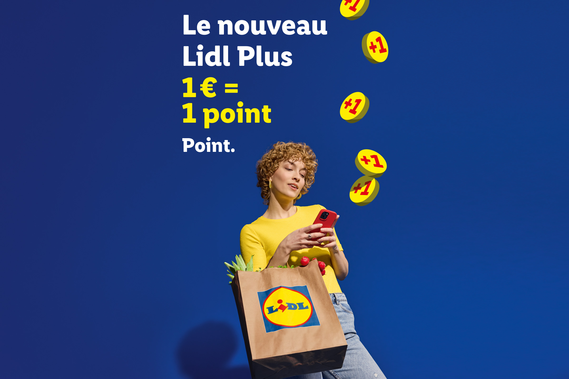 Avec le nouveau Lidl Plus, collectez des points à chaque achat !