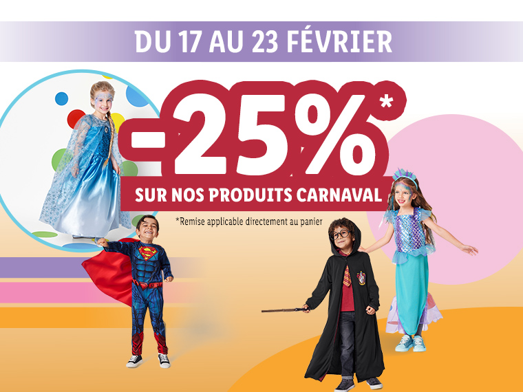 Au TOP pour le carnaval !