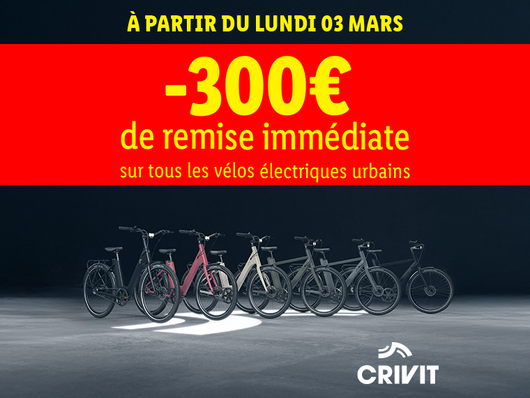 Découvrez nos vélos électriques !