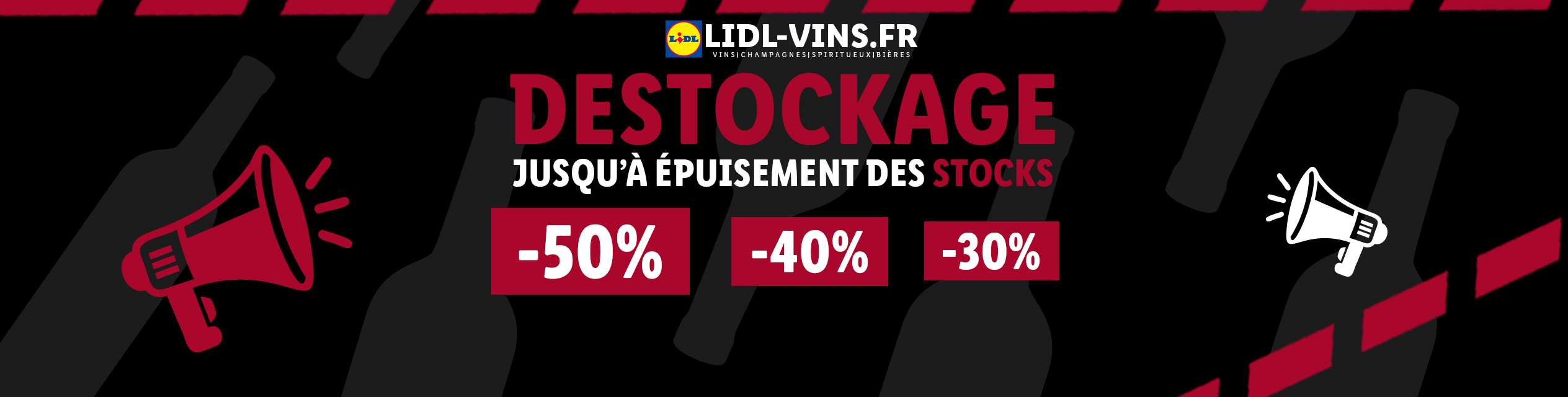 Jusqu'à -50% !