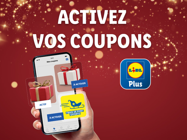 Découvrez nos coupons de la semaine !