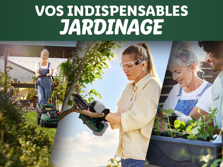 Outils et machines de jardinage pas cher