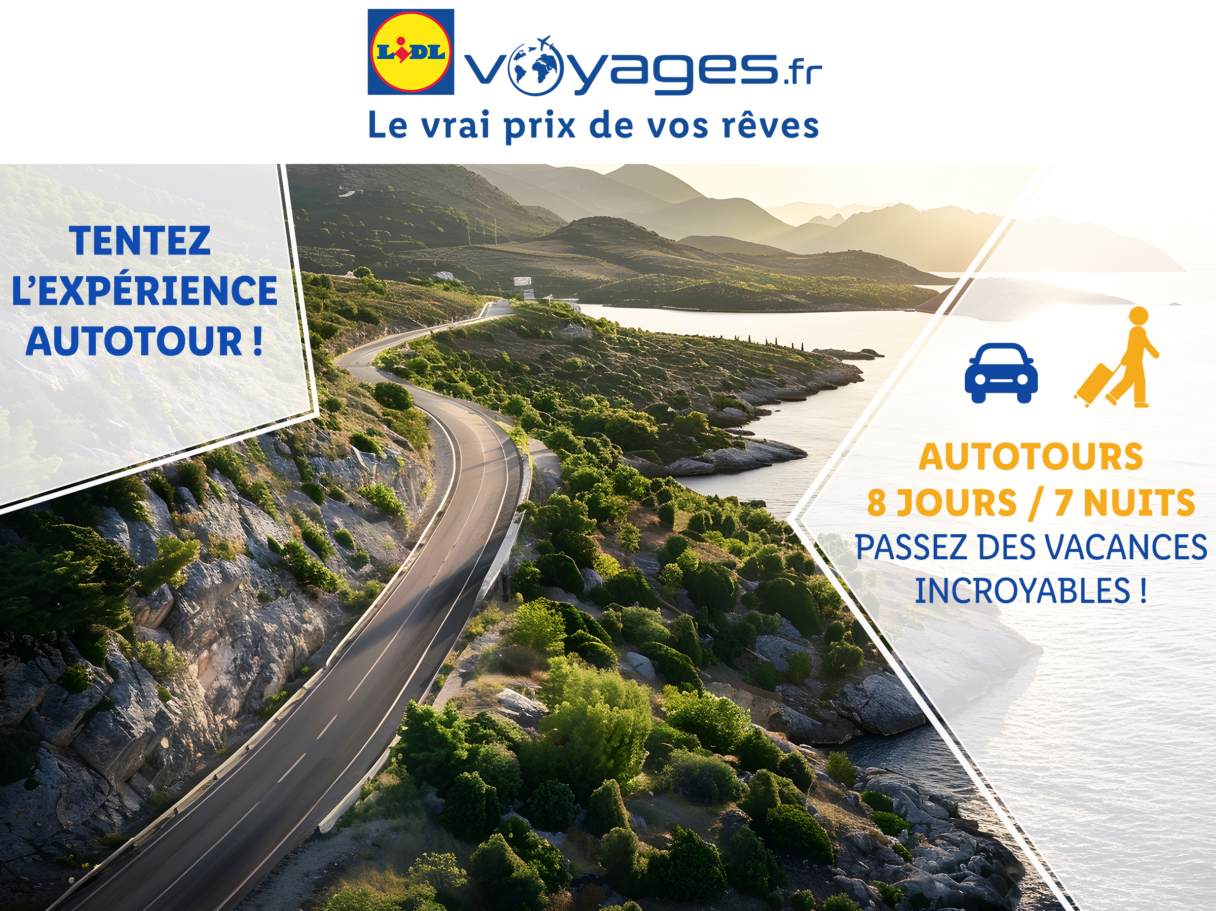 Partez avec Lidl Voyages